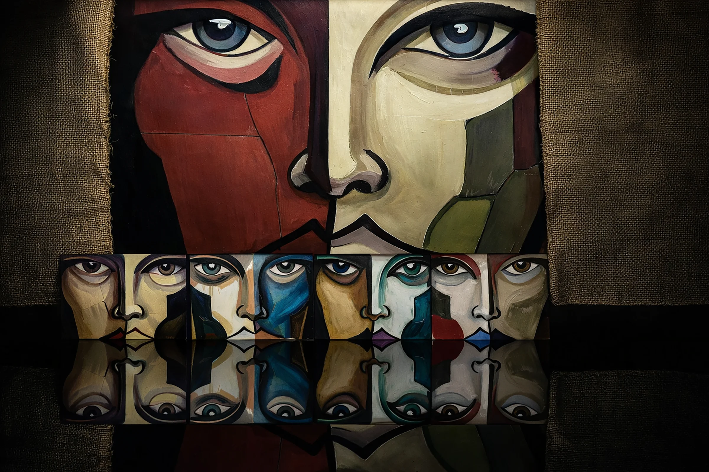 Stratified Faces series thumbnail